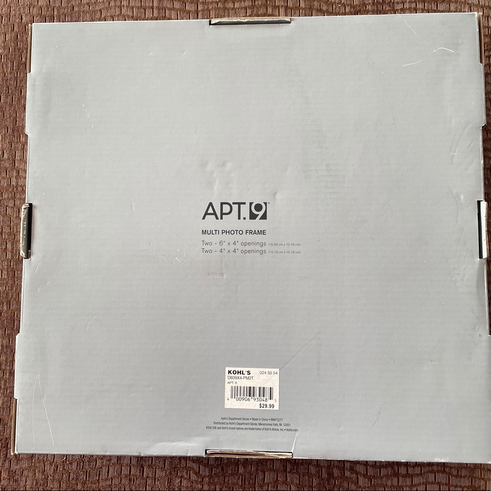 NIB Multi Photo Frame by Apt. 9 - Picture 3 of 6